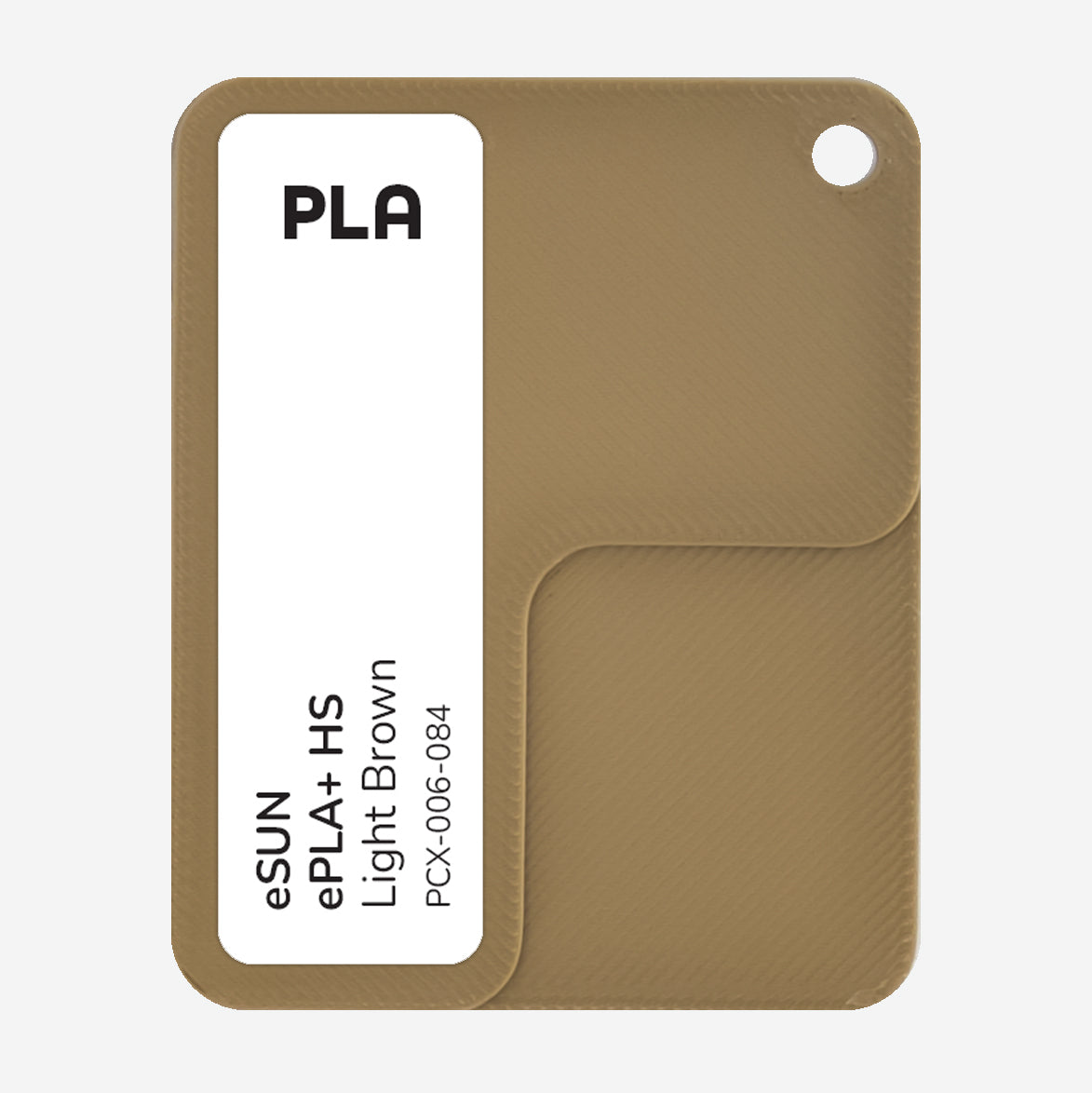 PCX-006-084,  eSUN PLA+ HS, Light Brown