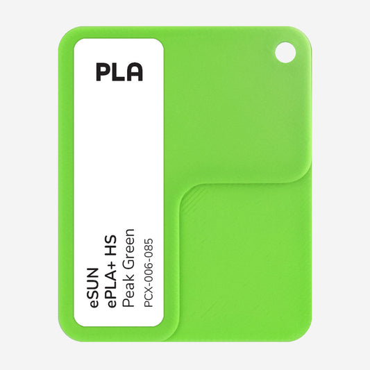 PCX-006-085,  eSUN PLA+ HS, Peak Green