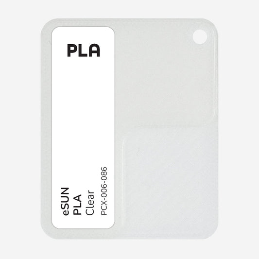 PCX-006-086,  eSUN PLA, Clear