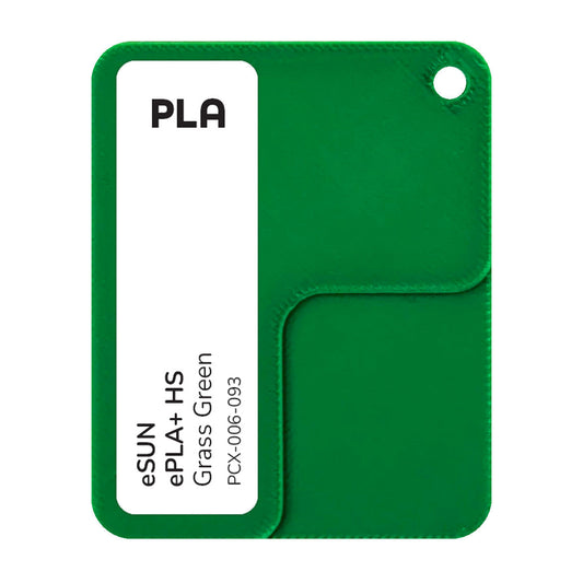 PCX-006-093,  eSUN PLA+ HS, Grass Green