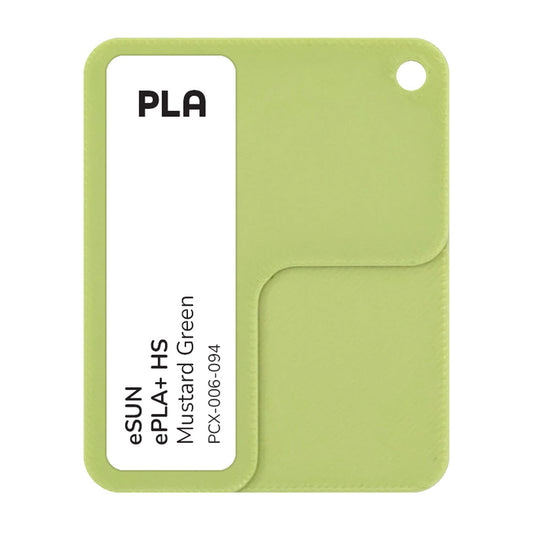 PCX-006-094,  eSUN PLA+ HS, Mustard Green
