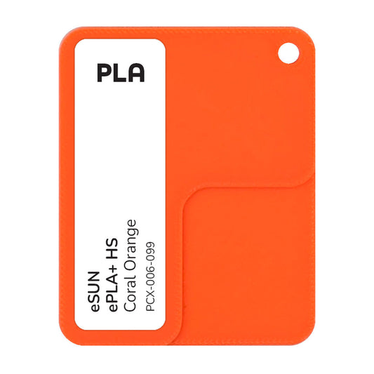 PCX-006-099,  eSUN PLA+ HS, Coral Orange